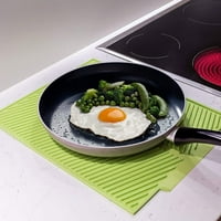 Sanwood Kuhinja Antislip odvod Silikonska ploča za toplotu izolirana matična mat za pečenje, kuhinjski