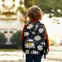 Mali ruksak s malim daisy, veliki studentski ruksak, razapeti, slatki ruksak za školu, putni nošenje
