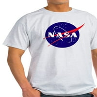 Cafepress - Prvi NASA logo Pepeo siva majica - lagana majica - CP