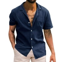 Muška čvrstoća majica s kratkim rukavima pamučna majica pamučna majica Bodi, muškarci visoke majice