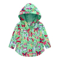 Durtebeua Baby Girls Winter Puffer Jakne za djecu Toddler Dječja topla jakna Outerweard Objavljena odjeća