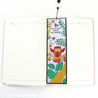 BIPLUT Pjenušava FAU Cvijet kože Bookmark Diy Craft Multi-oblika dijamantska slika
