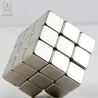 Gustave Cube Neodymium magneti, 10x10x Rijetki Zemljinski obrtni blok Square Magneti hladnjak magneti za uredski frižider