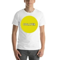 Nedefinirani pokloni XL Yellow Dot Collyer majica kratkih rukava