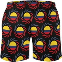 Muške kolumbijske kratke hlače za suhe ploče s mrežnim oblogom kupaći kostim poklon s-3xl