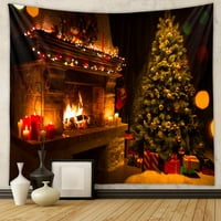 Paille božićne stablo prekrivači psihodelicni tapiserija Trippy šareni zid viseći boemsku fantaziju