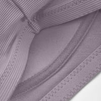 Žene Udobne prednje zatvaranje Bras Bežični grudnjaci za žene podstavljene oblike Potpuno pokrivanje BRA GREY M