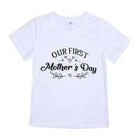 mama i mi porodica podudarajuća odijela mama tata mini slovo majica vrhovi dan majke dnevne košulje