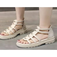 Dame Cipele Ljetne platforme sandale višestrana Gladijator Sandal Casual Beach Women Open TOE Lagana