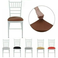 Poklopac za stolice za stolice okrugla stolica štitnik za klizač Elastic sa neklizajućim plavom bojom
