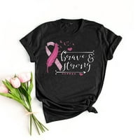 Tuphregyow Wemens Pismo zaštite od raka dojke Tehnoslovnost Print slovo zaštite od raka dojke Tehno