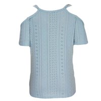 Yyeselk Ljeto Želje s ramena Ležerne prilike Crossover remenske kratke rukave Košulje Trendy Crochet