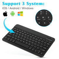 Punjiva Bluetooth tastatura i miš kombinirano ultra tanak pune tipkovnice i ergonomski miš za vivo IQOO NEO 5G i sve Bluetooth omogućeno MAC tablet iPad PC laptop - ony crna