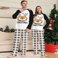 Božićni pidžami PJs pidžamas Xmas Porodični podudaranje stranke noćne odjeće za spavanje za spavanje