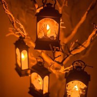 Halloween bundeve vještica Ghost LED svjetlo viseće svjetiljke Lantern Home Party Decor