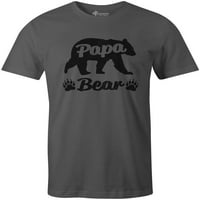 Krune ties muške majice papa bear-papabear