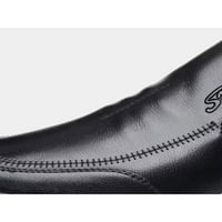 Sanviglor Muške haljine Udobne cipele za cipele Kliznite na stambenim proizvodima Prozračna mekana loafer casual lagane vožnje cipele crna 9