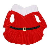 Santa Dog Božićna haljina Dog Božićna haljina Santa Dog Božićna haljina kože Prijavi se prozračna elastična