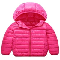 Paille Boy Prednji zip Debeli kardigan Vjetrootporne vanjske jakne s kapuljačom iz vrata Zimska odjeća