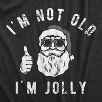 Mens im ne star im Jolly majica Funny Xmas party veseo Santa Claus Joke Tee za momke - 3xL grafičke