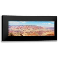 Coomes, Sylvia Crni moderni uokvireni muzej umjetnički print naslovljen - Grand Canyon Panorama I