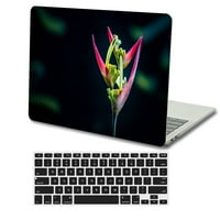 Kaishek Hard Shell futrola za MacBook Pro 14 sa XDR displejom dodirnite ID tipa C + crni poklopac tastature