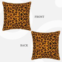 Velvet Dekorativni jastuk za bacanje na poklopci 2, meka kvadratni jastuk s nevidljivim patentnim narančastom
