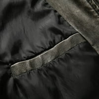 FESFESFES kožna jakna Muška modna kožna jakna za jesen i zimsku runu Ležerne prilike za prodaju