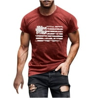 Muški kratke hlače Ležerne prilike, Ležerne prilike za okruglog vrata 3D Digitalni ispis Pulover Fitness