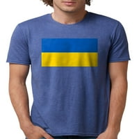 Cafepress - majica zastava Ukraine - MENS TRI-Blend majica