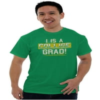 Fakultet GRAD klase Edukacija Muška grafička majica Tees Brisco Brends S