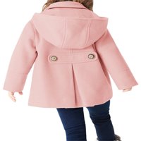 Dječja moda Jesenska zimska jakna Dječji gumbi sa kapuljačom
