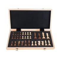 Tomshine drvena magnetska magnetska chess tablica preklopna chess igra