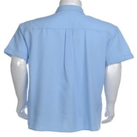 Muška majica kratkih rukava pamučna košulja od pamučne majice spuštaju tanka casual majica