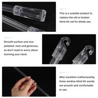 Plastični slijepi štapići Vertikalne roletne zamjenske šipke slijepe šipke sa kukom