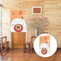 Japanska zavjesa vrata sa zavjesom za zavjese za zavjesu za zavjese u pratnji za zavjese