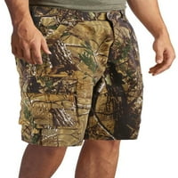 Muški pamučni multi džep opušteni fit na otvorenom vojska Priroda Camo Cargo Shorts