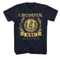 Majica John Wick Continental NYC mornarica