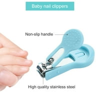 Podesite komplet za njegu beba, prenosivi zdravstveni komplet za njegu novorođenčadi Termometar za nokte