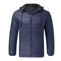 Yubnlvae Jakets za muškarce Svijetli toplo muške zimske jakne kvalitetan kaput paketa Jesen TOP patentni