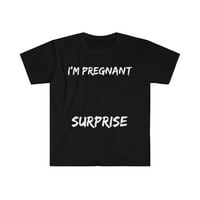 Trudna iznenađenje Unise majica S-3XL Preggers Mama će biti prvi put majka