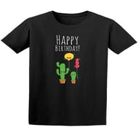 Sretan rođendan Cactus Balloon Majica Muškarci -Image by Shutterstock, muški mali