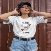 Igra ljubavne majice za žene -Martprints dizajnira, ženska mala