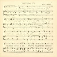 Božićni Eve Foster, Myles Birket Božićne Carols & Hymns Poster Print