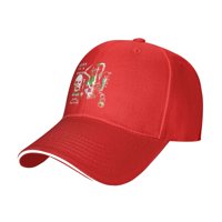 Muške i žene su opterenuli jedinstveni otisak s logotipom s limidbilijom podesivim traper šeširom crvene