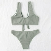Ženski poklopac prilagodljiv bikini podesiva dva kupaća odijelo