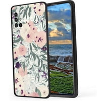 Flowers-telefon, deginirani za Samsung Galaxy A 4G futrola Muška, Fleksibilna silikonska udarna futrola