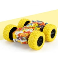Cuoff Igračke bebe inercija-dvostruka bočna kaskadu automobila s cestom Model auto vozila Dječja igračka