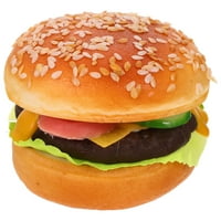 Hemoton umjetni simulacijski burger model lažni burger dekorsih pekarskih fotografija prop