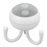 MINI HUMIDIFIER USB 200ML modovi dizajna hobotnice MUTE Spasing Spremanje noćno svjetlo Timing funkcija